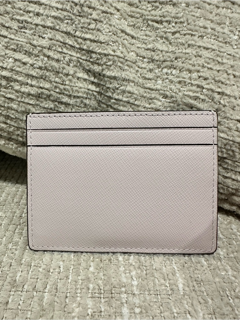 NWT-Kate Soade Pale Pink Saffiano Leather Card Holder - Picture 4 of 7